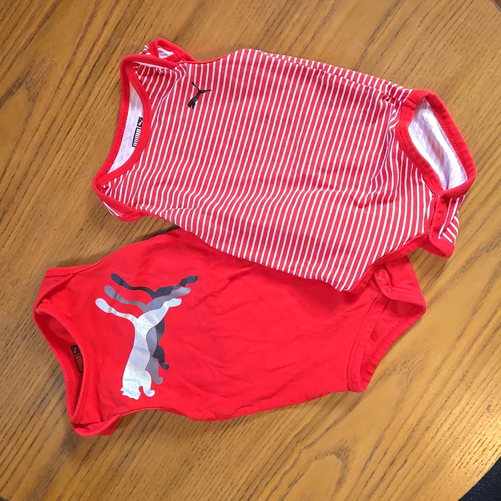 12mo Puma onesies